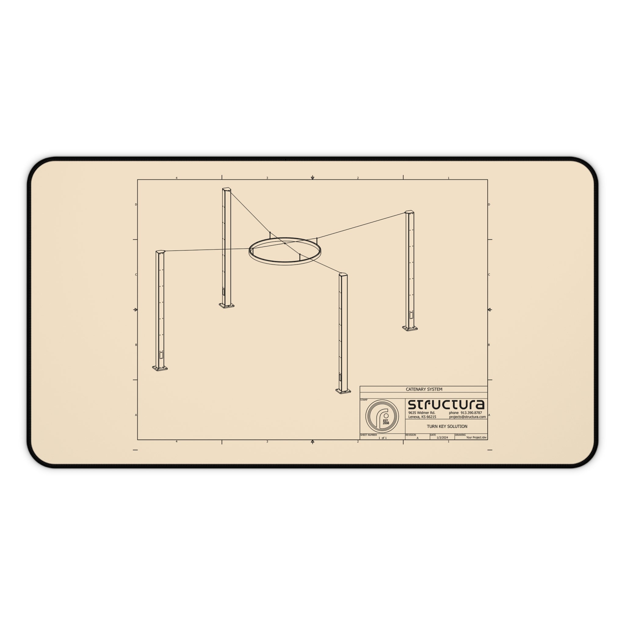 Stylish Desk Mat