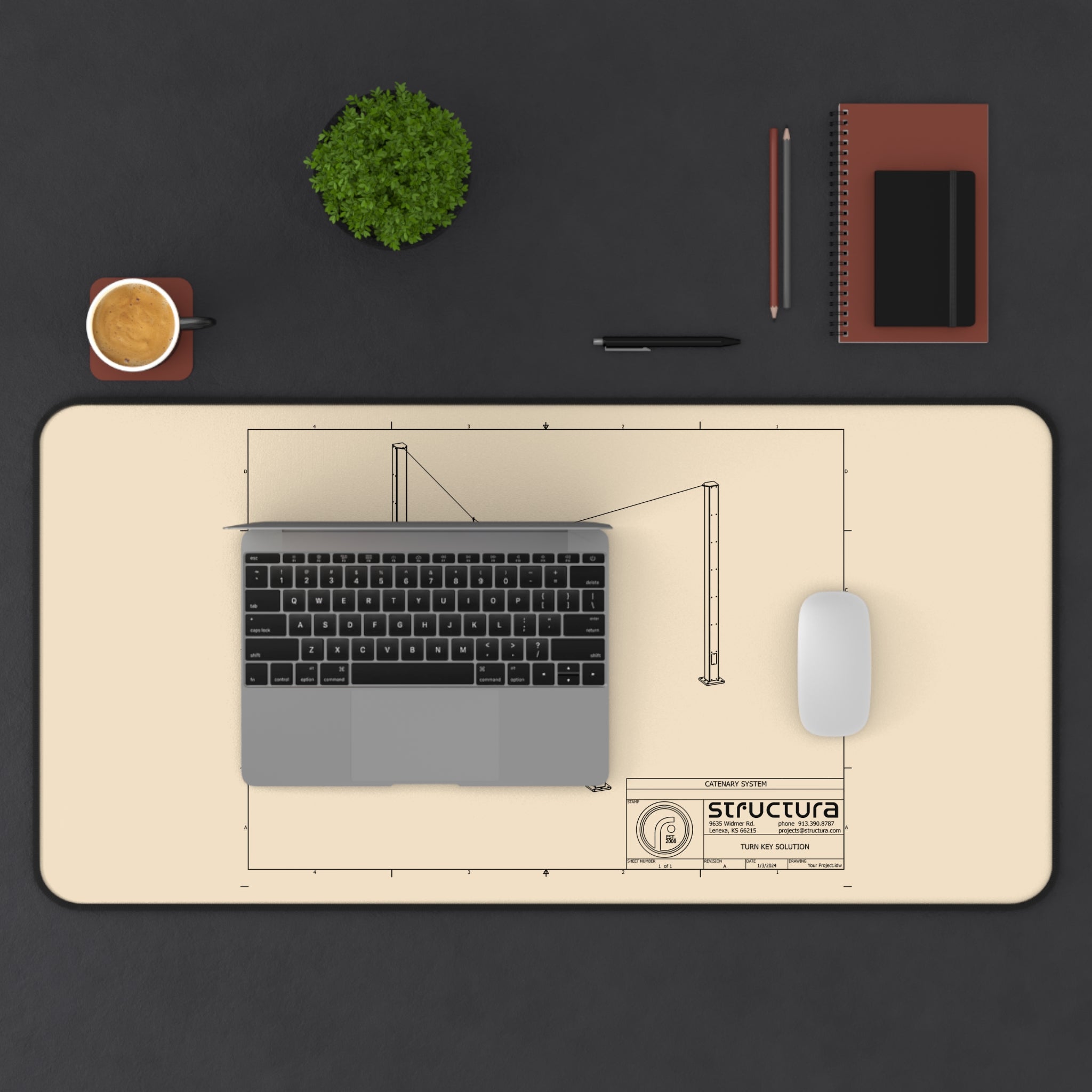 Stylish Desk Mat
