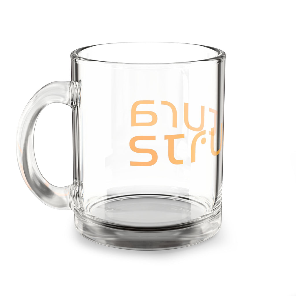 Stylish Glass Mug, 10oz