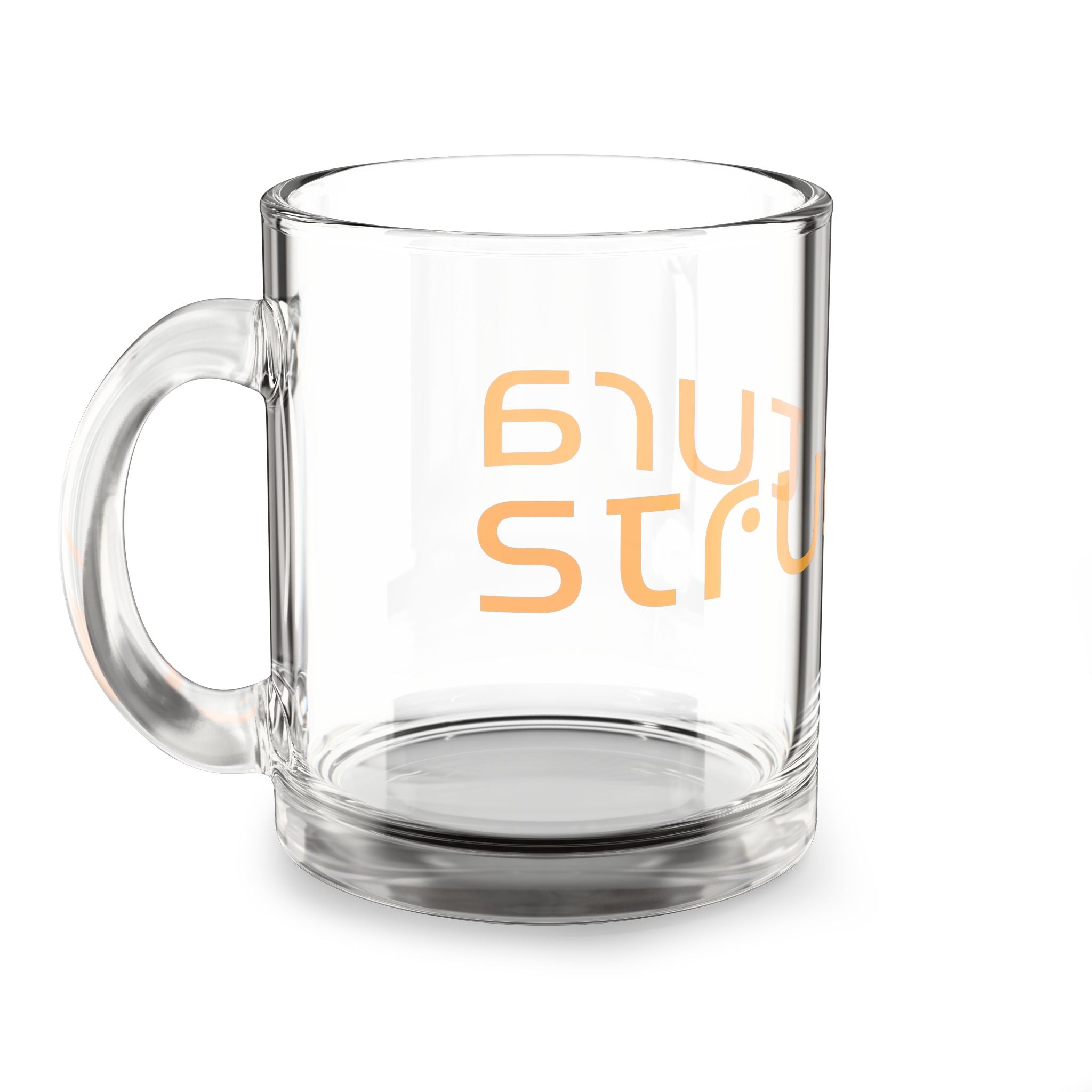 Stylish Glass Mug, 10oz