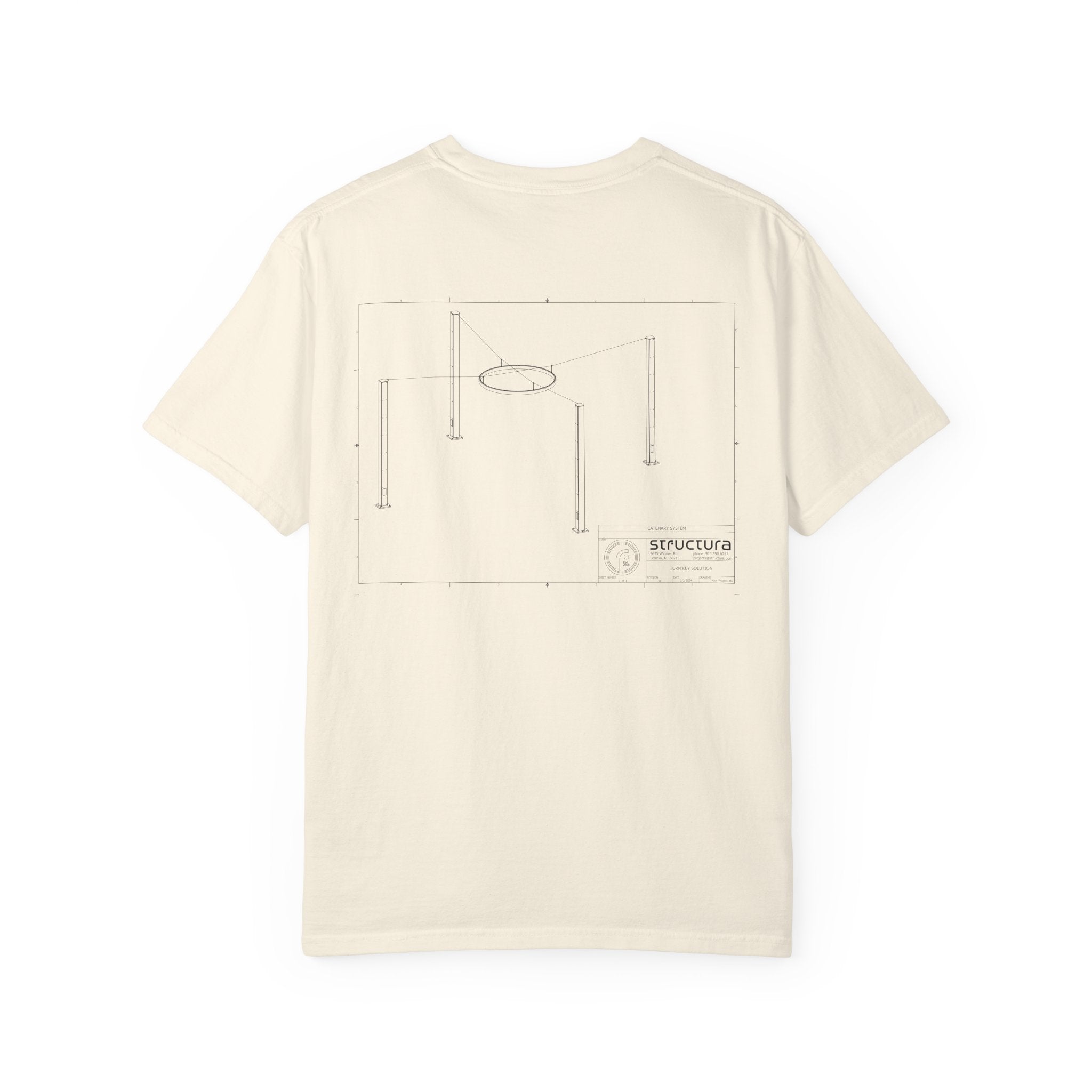 Catenary autoCAD Tee