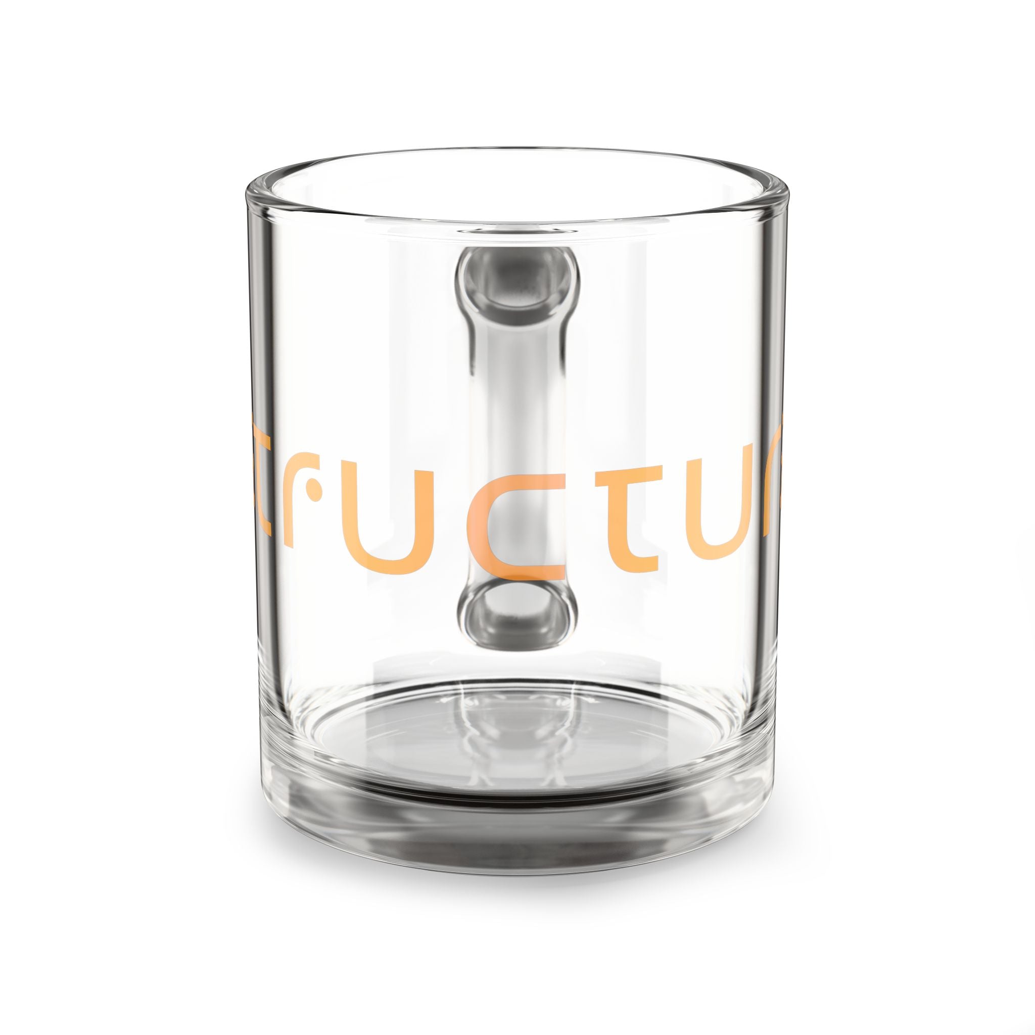 Stylish Glass Mug, 10oz