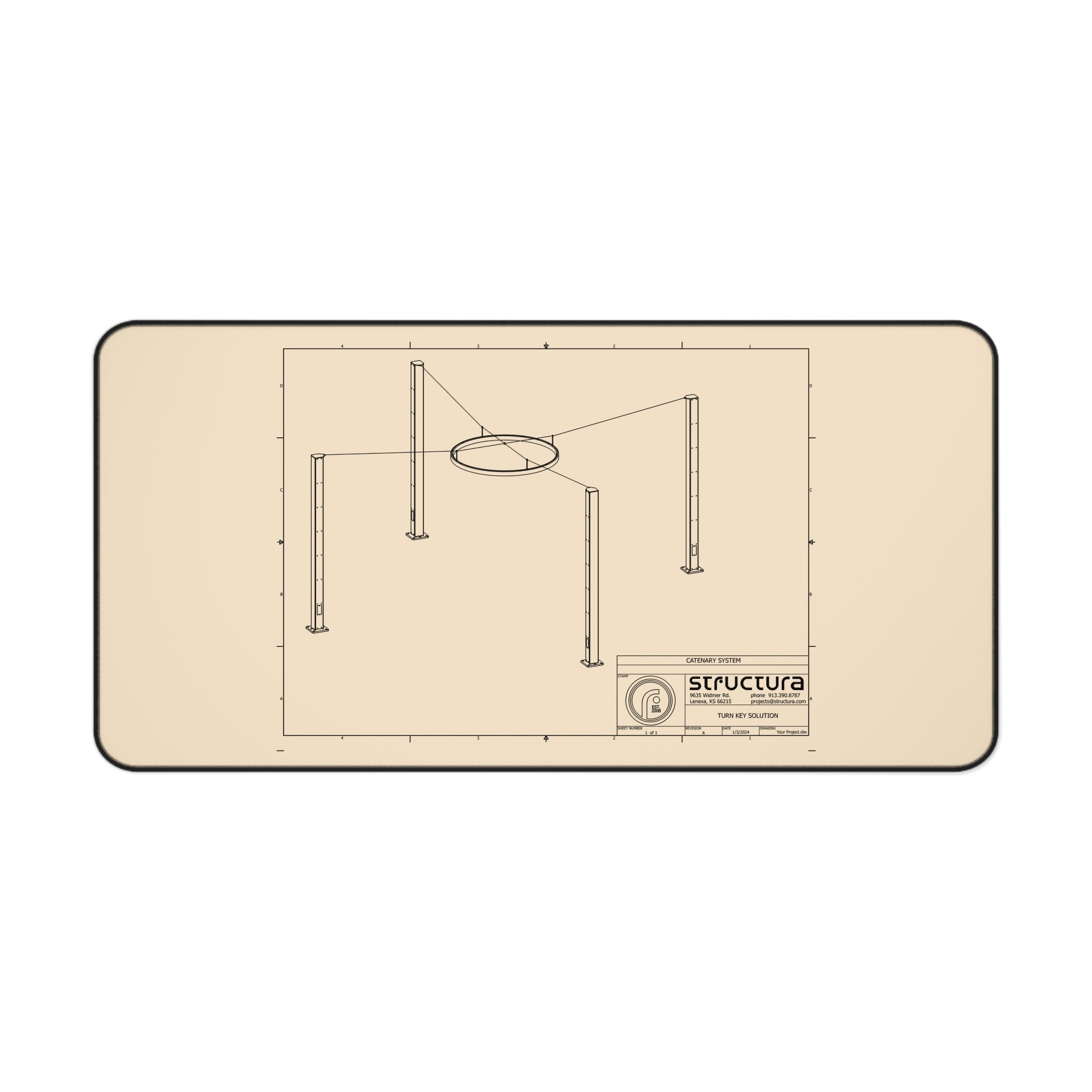 Stylish Desk Mat