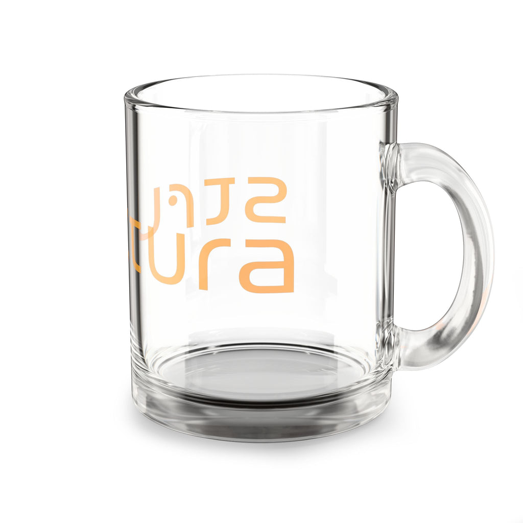 Stylish Glass Mug, 10oz